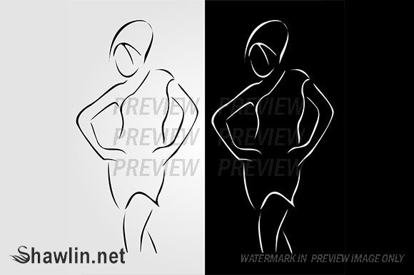 Download Girl Posing in Fashionable Outfit - Premium Resources