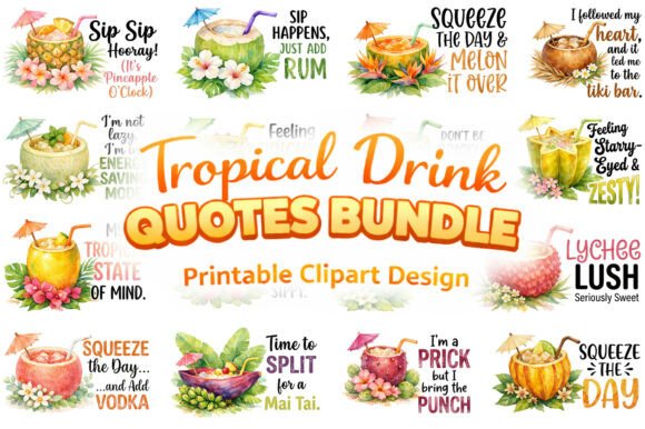 Download Funny Tropical Drink Quotes Sublimation - Quotes Collection